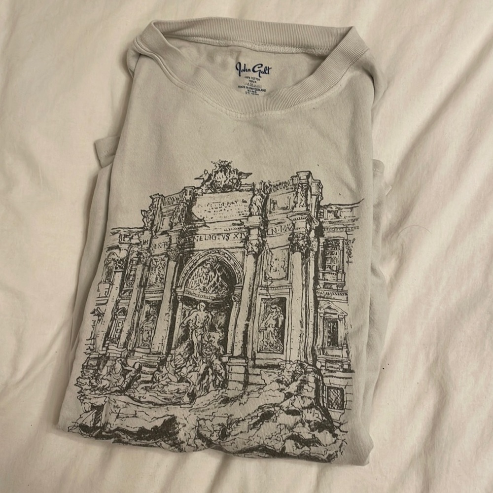 brandy oversized graffic tee